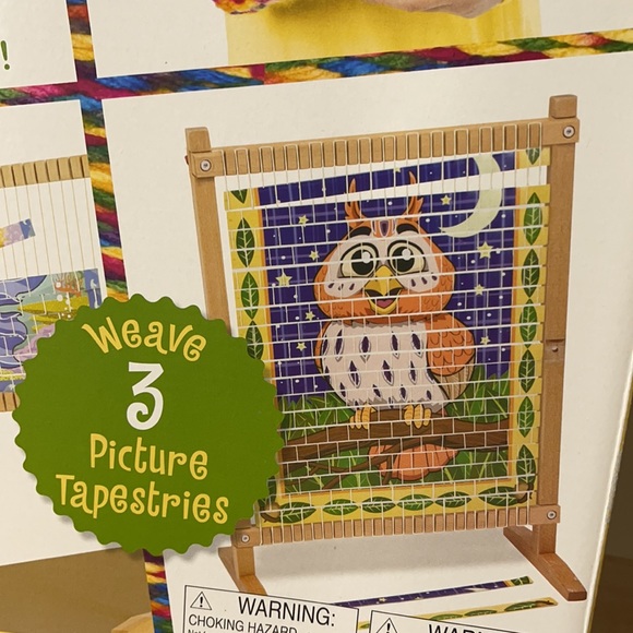Melissa & Doug Toys Melissa Doug Wooden Multicraft Weaving Loom